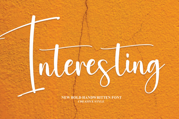 Adding Handwritten Charm with the Interesting Font