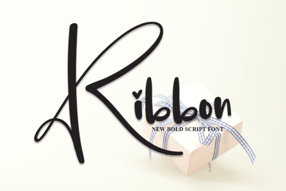 Discover the Artistic Touch of the Ribbon Typeface