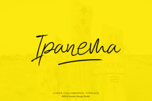 Ipanema: A Typeface Capturing Carefree Summer Nights