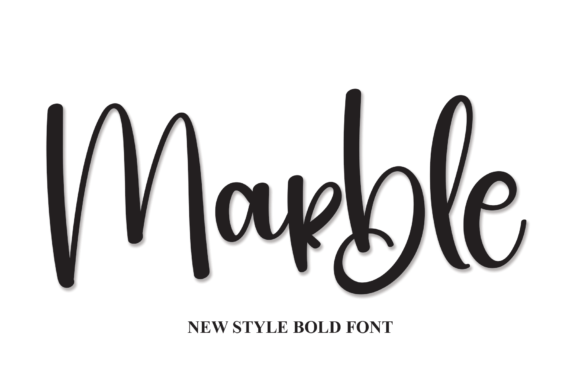 Marble: The Dazzling Script Font for Elegant Designs